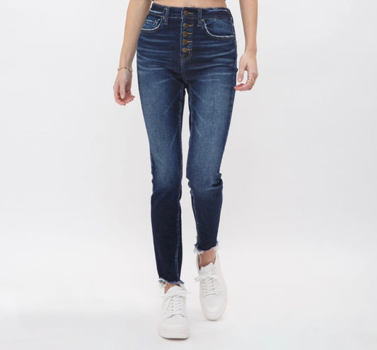 Mica High Rise Ankle Skinny